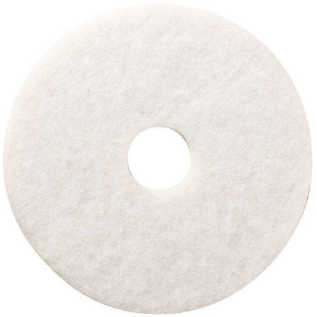 RENOWN 12 in. White Polishing Floor Pad REN02060